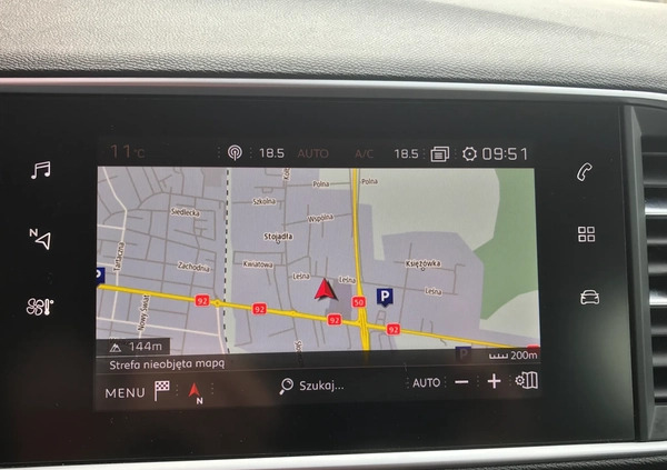 Peugeot 308 cena 54900 przebieg: 87211, rok produkcji 2020 z Zabrze małe 254